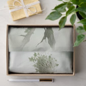 デコップアースリーウーマン姿とツリー 薄葉紙 (ギフト)