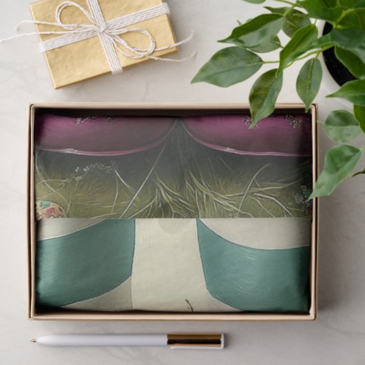 デコップイースターお洒落魔法が卵をブート 薄葉紙 (ギフト)