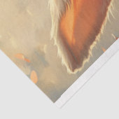 デコップイースターバニーラージラウンドグラス 薄葉紙 (詳細)