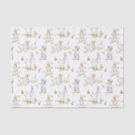 デコップイースターバニーヴィンテージウサギ 薄葉紙