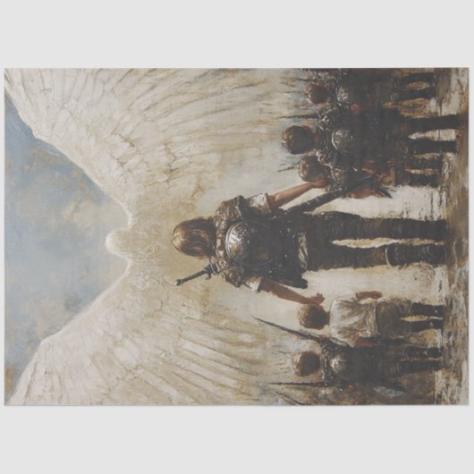 デコップイースターモーニングの子どもイエスが起こった 薄葉紙 (正面)