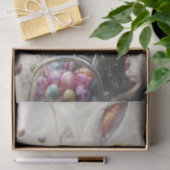 デコップイースターラビットレザージャケット卵狩り 薄葉紙 (ギフト)