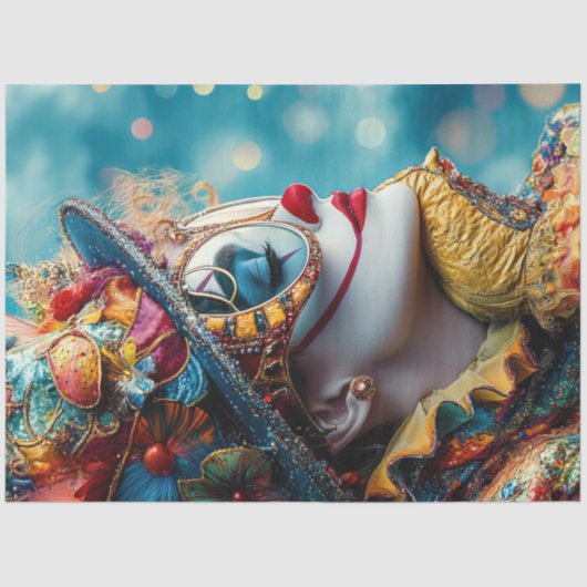 デコップウお洒落マサーカス衣装デザイン 薄葉紙 (正面)