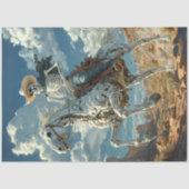 デコップウェザードスケルトンカウボーイオンホース 薄葉紙 (正面)