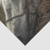 デコップウェスタンライフスタイルカウボーイホースナッピング 薄葉紙 (詳細)