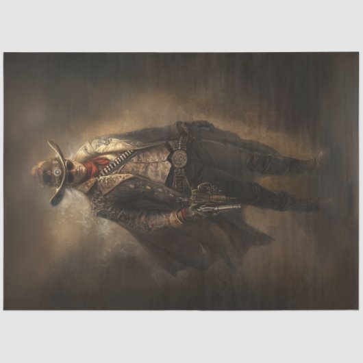 デコップウエスタンカウボーイシャーリフワイルドウェスト 薄葉紙 (正面)