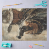 デコップウエスタンクラシックカウボーイガンファイター 薄葉紙 (クラフト)