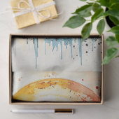 デコップウォーターカラースタグブライトオレンジサン 薄葉紙 (ギフト)