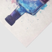 デコップウォーター色の背景酒ボトル 薄葉紙 (詳細)