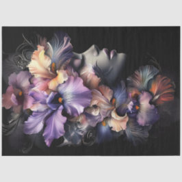 デコップウーマンフローラ強迫デリケート花びら 薄葉紙