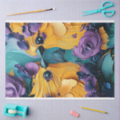 デコップエキゾチックのコンキュア鮮やかパロッツ 薄葉紙 (クラフト)