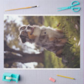 デコップオーストラリアの羊飼いバディ 薄葉紙 (クラフト)