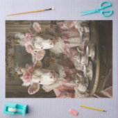 デコップカお洒落ウデイジー&ロージー茶パーティー 薄葉紙 (クラフト)