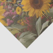 デコップカウトラックヴィンテージヒマワリ 薄葉紙 (詳細)