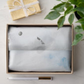 デコップカウボーイイエロートラックフィールド花 薄葉紙 (ギフト)