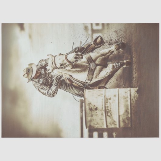 デコップカウボーイバレルレーサー 薄葉紙 (正面)