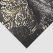 デコップカウボーイブラックハットシルバーアクセント 薄葉紙 (詳細)