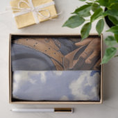 デコップカウボーイ&ホースレストランフィールド晴れの日 薄葉紙 (ギフト)