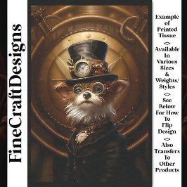 デコップカワイトステームパンクドッグハットゴーグル離れ110ページ 薄葉紙