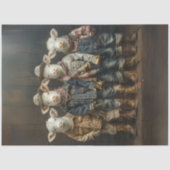 デコップカントリーファームファミリーウシ 薄葉紙 (正面)