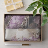 デコップカントリー女の子ギターシンガー薄紫ドレス 薄葉紙 (ギフト)