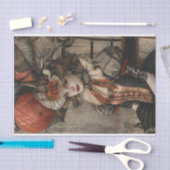 デコップガッお洒落トガロレスティームパンクガール 薄葉紙 (クラフト)