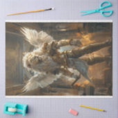 デコップガーデ威厳のあるィアンライオンレオティッシュペーパー 薄葉紙 (クラフト)