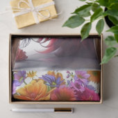 デコップキャッお洒落トブロッサムウィスカー 薄葉紙 (ギフト)