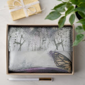 デコップキャットトップお洒落ハットパープル 薄葉紙 (ギフト)