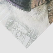 デコップキャットトップお洒落ハットパープル 薄葉紙 (詳細)