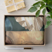 デコップキャットヴィンテージ装束大目アールデコ 薄葉紙 (ギフト)