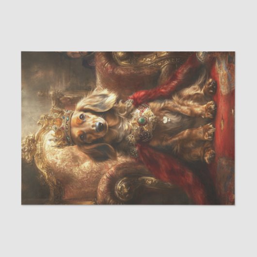 デコップクラウン王室のダシュント金ゴールド王座 薄葉紙 (正面)