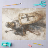 デコップクラスタードアイターズクリスチャンナイト 薄葉紙 (クラフト)