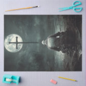 デコップクリスチャン戦士イースターお祝い 薄葉紙 (クラフト)