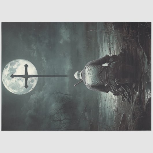 デコップクリスチャン戦士イースターお祝い 薄葉紙 (正面)