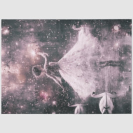 デコップグレースフルバレリーナ&スワンズパープルフエ 薄葉紙