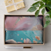 デコップグレースフルヒョウのロマンチックな装飾 薄葉紙 (ギフト)