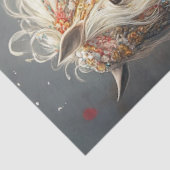 デコップコンビナート白い馬&装飾 薄葉紙 (詳細)