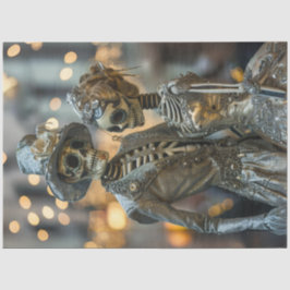 デコップゴシッエレガントク骨格カップル銀 薄葉紙