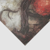 デコップゴシックウーマンレッドドレスバレンタインハート 薄葉紙 (詳細)