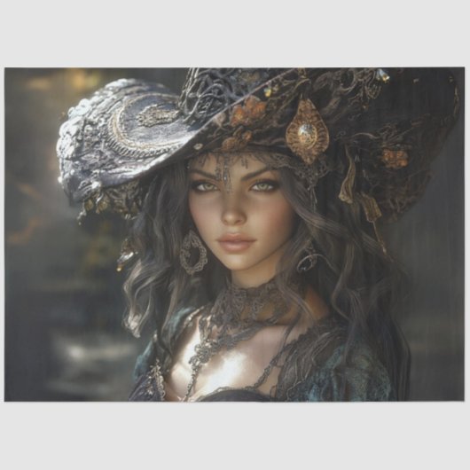 デコップゴシックエレガンスレディーセラピナ 薄葉紙 (正面)