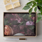 デコップゴシックスケルトンカップル桃の花 薄葉紙 (ギフト)