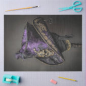 デコップゴシックパイレーツトリコーンパープルハット 薄葉紙 (クラフト)