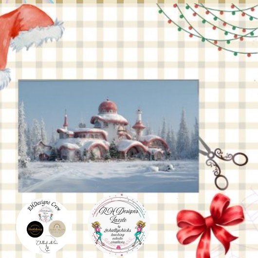 デコップサンタキャンディランドフォレストホーム 薄葉紙