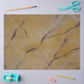 デコップシエナマーブルフェイク仕上げ 薄葉紙 (クラフト)