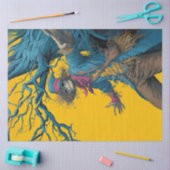 デコップシュルレアルカクレクロウスカル顔 薄葉紙 (クラフト)