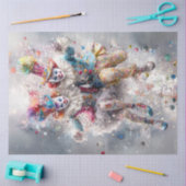 デコップジお洒落ェスターサーカスピエロ 薄葉紙 (クラフト)