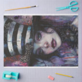 デコップジェスお洒落ターガールセレスティナウィムシー 薄葉紙 (クラフト)