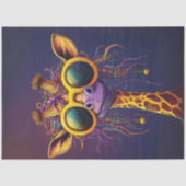 デコップジファンキーラフェイエローサングラスAディバ 薄葉紙 (正面)