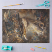 デコップスお洒落テームパンクオストリッヒトップハット 薄葉紙 (クラフト)